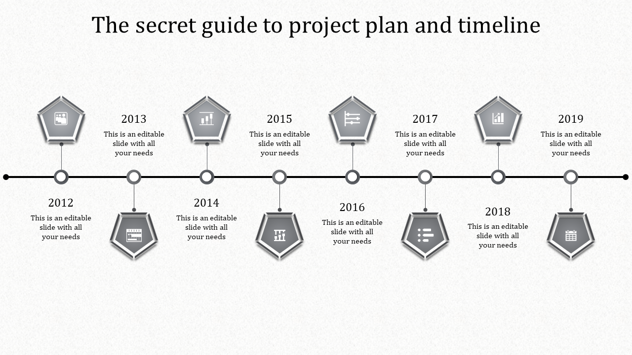 project plan and timeline-grey